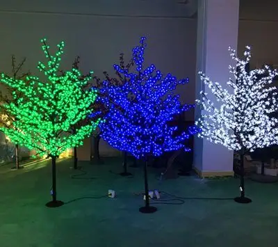 Árbol de Navidad para exteriores, adornos de decoración con iluminación Led, baratos, 2019