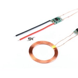 5v 1A/5V2Aワイヤレス充電器モジュール大電流ワイヤレス電源モジュール送信機受信機充電コイルモジュールDIY - Product Image 3