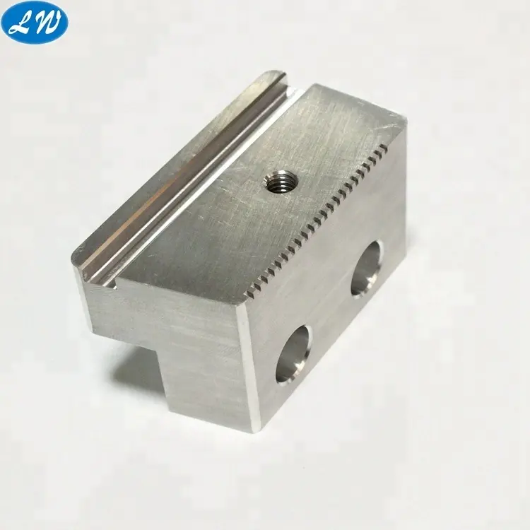 Customized precision 5 Axis CNC milling service machining metal block machined anodized aluminum parts