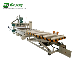 Máquina de perforación horizontal Cnc Router 1325, solución de anidación altamente automatizada con sistema de carga y descarga automática Atc