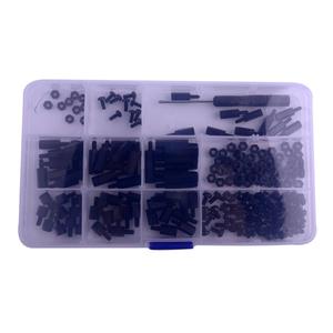 DIYmall 210Pcs Assorted M3 M 2,5 Nylon Schrauben Mutter Abstandsbolzen Spacer für Arduino Raspberry Pi DIY Flugzeuge FPV RC drone PC