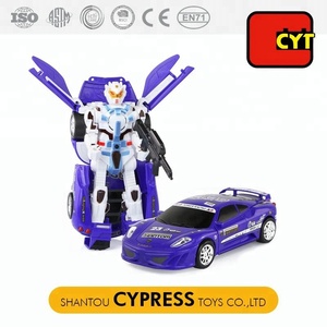 ขายส่งยอดนิยมเด็กต่อสู้พลาสติกเปลี่ยนหุ่นยนต์ของเล่นรถเสียง - Product Image 3
