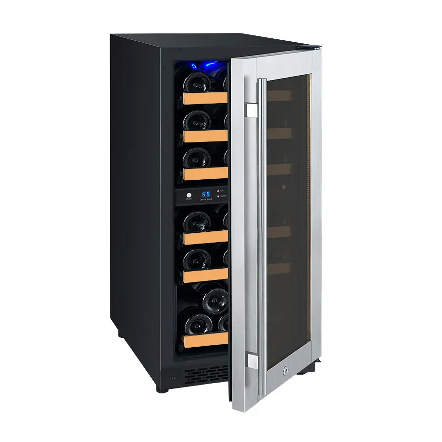 Système de refroidissement de vinothèque intégré, 10/30 bouteilles, avec réfrigérateur