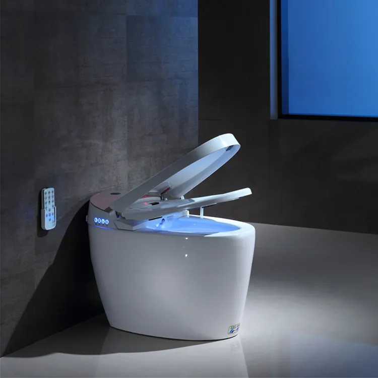 Toilet Duduk Pintar Elektronik, Dudukan Toilet dengan Semprotan Air