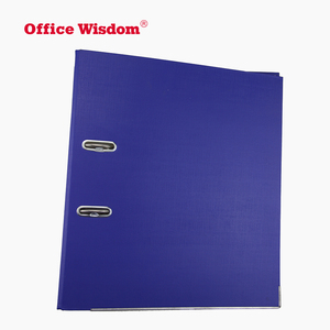 3 Inch Pvc Pp Fc Giấy Đòn Bẩy Vòm Tập Tin Nhựa Clip Hội Đồng Quản Trị Kim Loại Cạnh Bị Bảo Vệ Biểu Tượng Tùy Chỉnh In Ấn Trong Cột Sống - Product Image 3