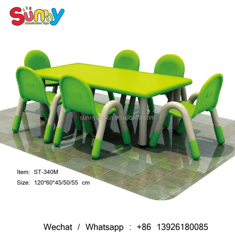 Berçário crianças móveis mesa e cadeiras jogar, barato crianças mesa e cadeiras apuramento