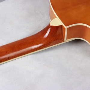 Fabrik-Günstigpreise 6-Saitige 39-Zoll Fichten-Rosenholz-Basswood Cutaway Akustikgitarre mit Dünnem Korpus Handgefertigte Klassische Gitarren für Schüler - Product Image 5