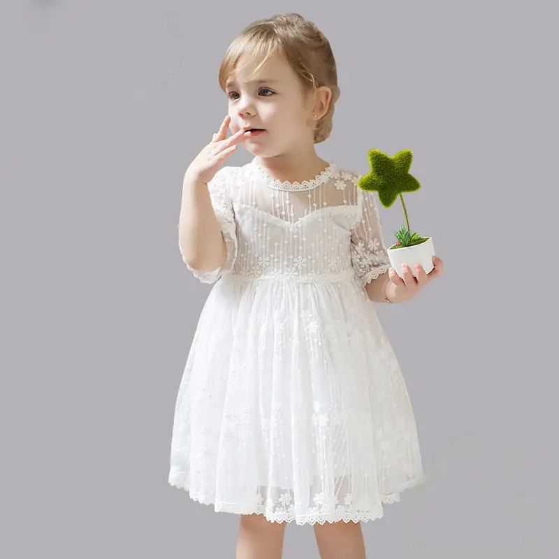 Mode Enfants fantaisie robe Enfant Chevron robe Filles Robes de soirée pour 4 ans En Gros