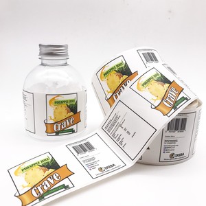 Özel yapılmış yağsız Prometh Sticker yüksek kalite Actavis öksürük şurup şişesi etiketleri