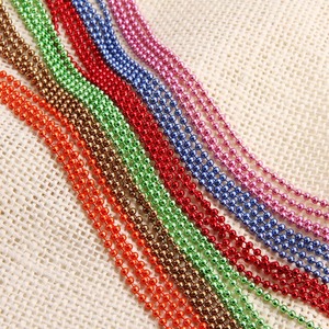 Wholesales Iron Ball Color <strong>Chain</strong> for Curtain - Product Image 1