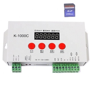 Digital HA CONDOTTO Il Regolatore WS2811 WS2812B SK6812 programmabile ha condotto il regolatore pixel 2048 pixel k-1000c