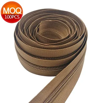 Low price wholesale nylon zippers for Bags/Garment/Home Textile/Shoes