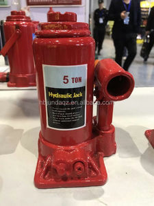 10 T ayarlanabilir kaldırma kapasiteli Araba Hidrolik şişe jack (5 t gelen 100 t için) - Product Image 2