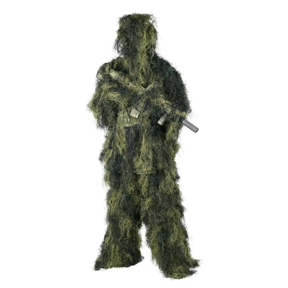 Nuovi prodotti caldi tuta mimetica tattica di un pezzo di design di costruzione ghillie suit