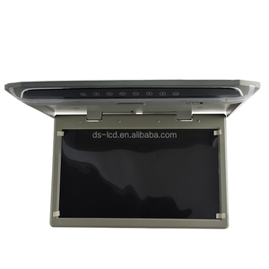 ホットセール1080p17.3インチカーエンターテインメントAndroidカールーフマウントフリップダウン車天井マウントモニター - Product Image 3