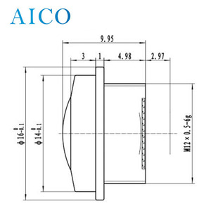 1/<strong>3</strong>&quot; 1.6mm IP68 Water Proof FOV 200 Degree Deg <strong>Mega</strong> Pixel M12 Mount Automotive Mp <strong>Car</strong> Cctv Camera Linse Lens