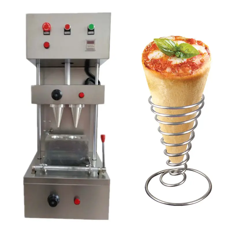 Máquina formadora de pizza cónica de bajo precio/calentador de cono de pizza