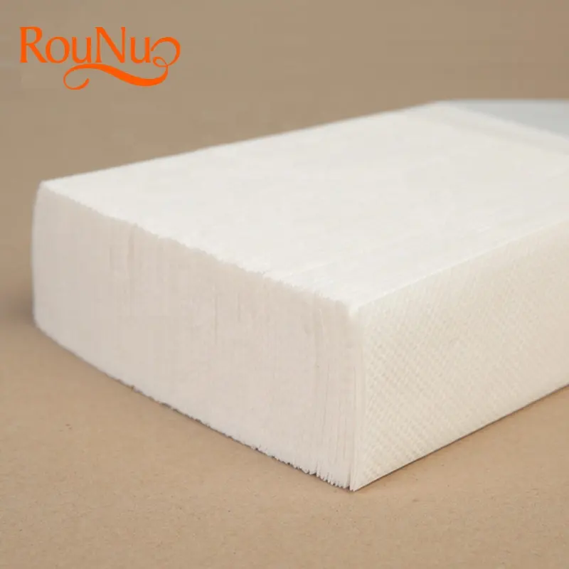Hot Koop Multifold Papier Handdoek Comfortabele N Vouw Papieren Handdoek Reliëf N Vouw Tissue Papier