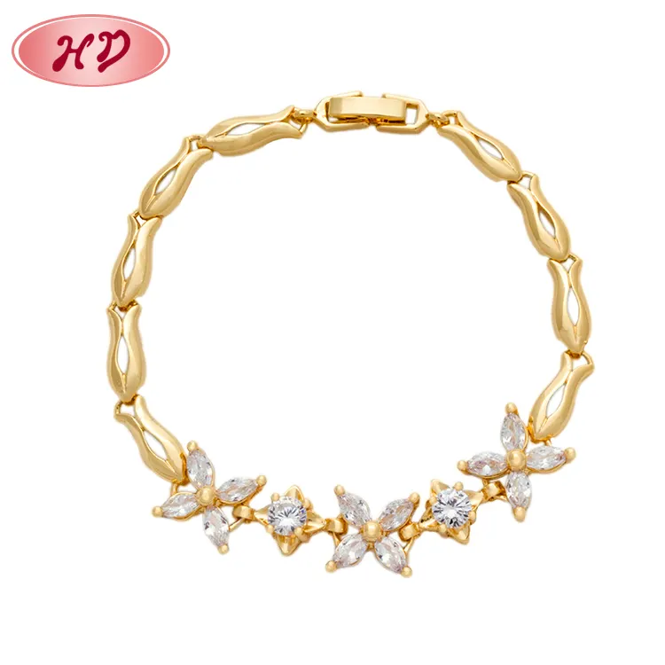 Wholesale Copper Alloy Crystal Jewellery Bracelets For Women