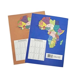 Toptan özel baskı a4 200 sayfa libretas afrika egzersiz kitabı öğrenci için