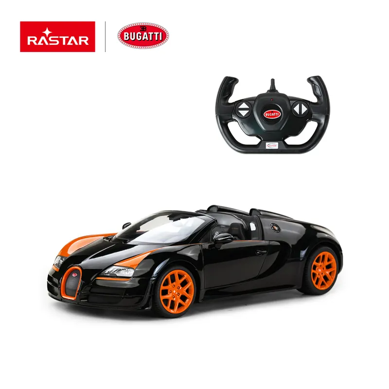 RASTAR bambini batteria modello sportivo Bugatti 1:14 rc auto giocattolo per bambini