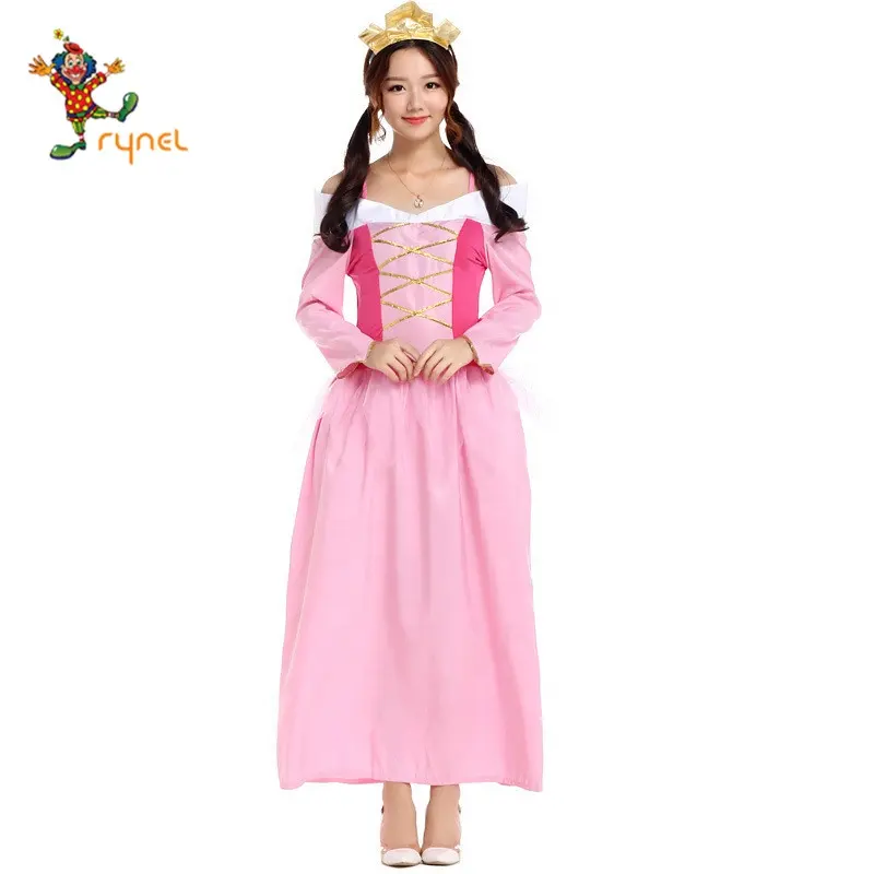 Vestito da festa di carnevale costume da principessa per adulti costume da principessa di carnevale per le donne