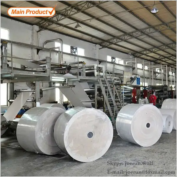 Fabricación de papel en rollo precio