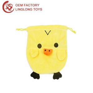 Tùy Chỉnh Phim Hoạt Hình Phim Hoạt Hình Dây Rút Túi Sang Trọng Màu Vàng Vải Kẹo Điều Trị Túi Sang Trọng Vàng Đồ Trang Sức Pouch Mỹ Phẩm Bút Trường Hợp - Product Image 2