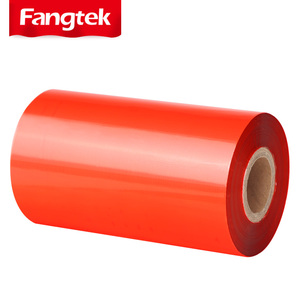 TTR Color de impresión de código de barras de transferencia térmica cintas 110mm 300m cera resina - Product Image 4