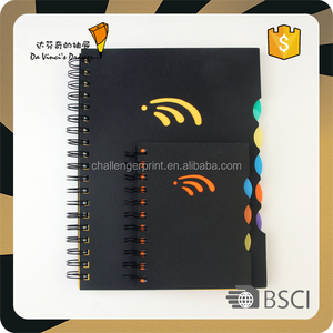 批发散装A5螺旋装订笔记本办公和学校用品日记笔记本