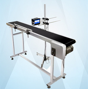 TIJ 2.5 Technology High Resolution QR <strong>Code</strong>, bar <strong>Code</strong>, Expiry Date Inkjet Continuous Conveyor Printer - Product Image 1