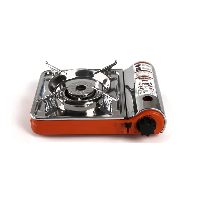 Supplier New Design Outdoor Portable Hot Pot Butane Camping Gas Stove Card Magnetic Cassette Cooking Tool China Custom Logo