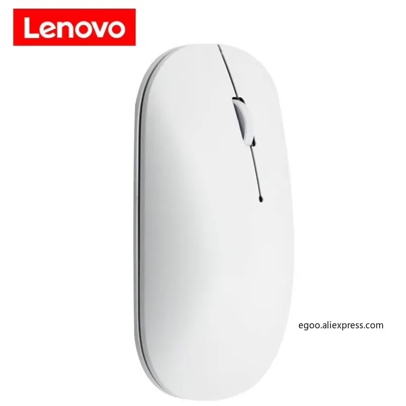 ใหม่ล่าสุด lenovo xiaoxin air handle ไร้สายเมาส์ 4000 dpi 2.4 GHz แบบพกพาเงียบ 10 เมตรระยะทางโน้ตบุ๊ค