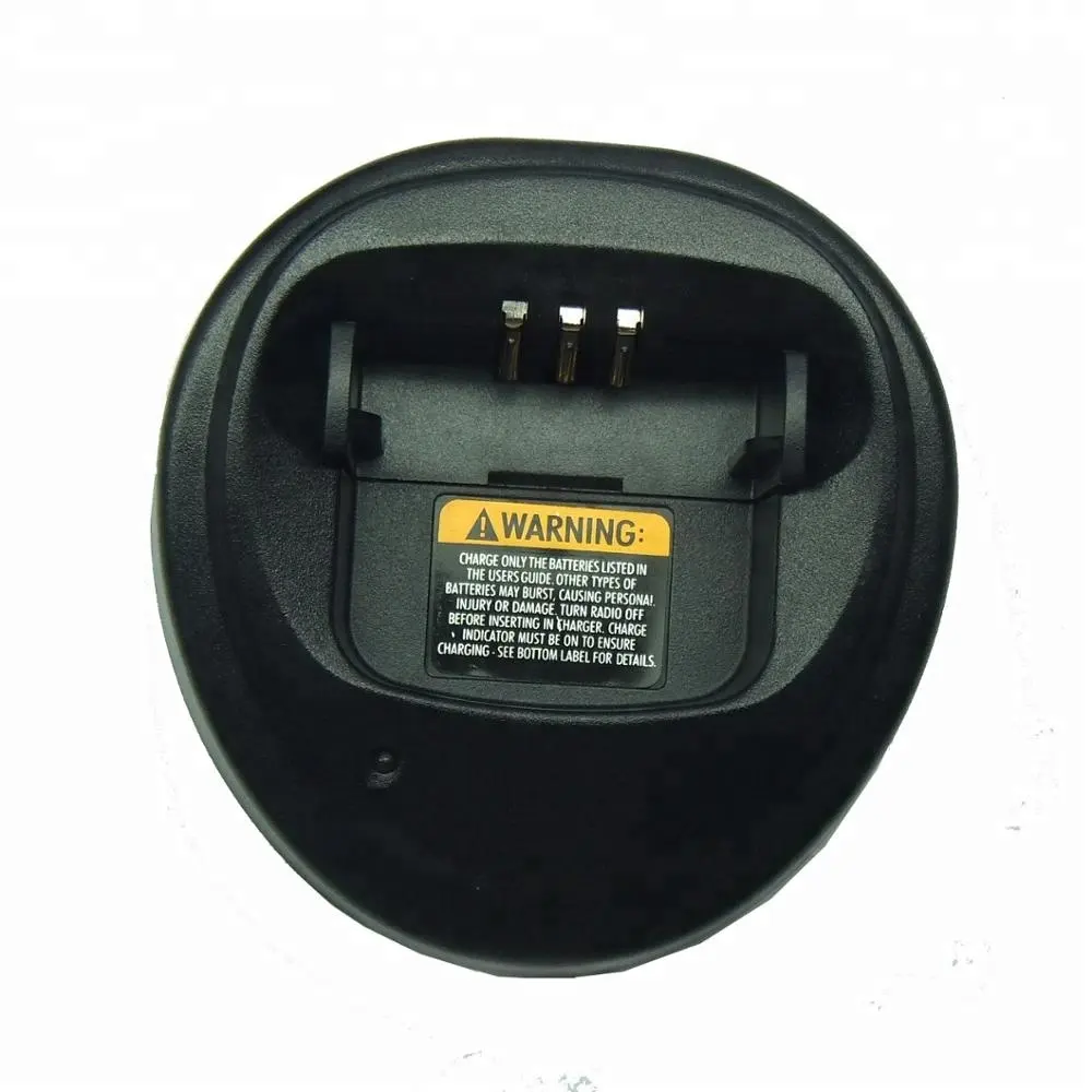 Cargador de radio bidireccional EP450 de una sola ranura para walkie talkie de Motorola
