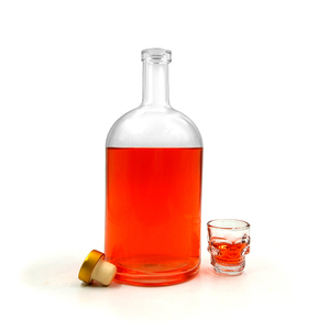 Large Size <strong>1</strong>.5 Liter Glass Water Bottle for Drinks, Vodka, <strong>Whisky</strong> Packaging - Product Image 2