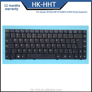 HK-HHT cho itautec w7425, intelbras I300, clevo w84 w840t m4121 C4500 Đen Brazil Bàn phím MP-07G36E0-430 6-80-w84t0-161-1 - Product Image 5