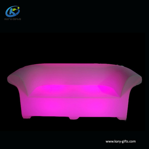 ホーム家具照明ソファリビングルーム家具<span class=keywords><strong>3</strong></span>席<span class=keywords><strong>Led</strong></span>プラスチックソファ