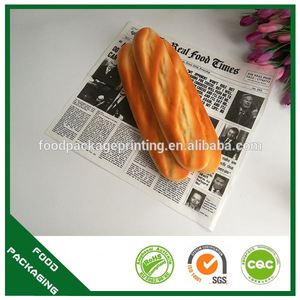 アメージングデザイン耐油性クラフト紙家庭用オフセット印刷肉屋包装紙クッキー用パンカスタマイズ可能ロゴ - Product Image 3