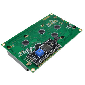 Módulo LCD de retroiluminación amarilla con interfaz de serie IIC/I2C/TWI 2004 - Product Image 3