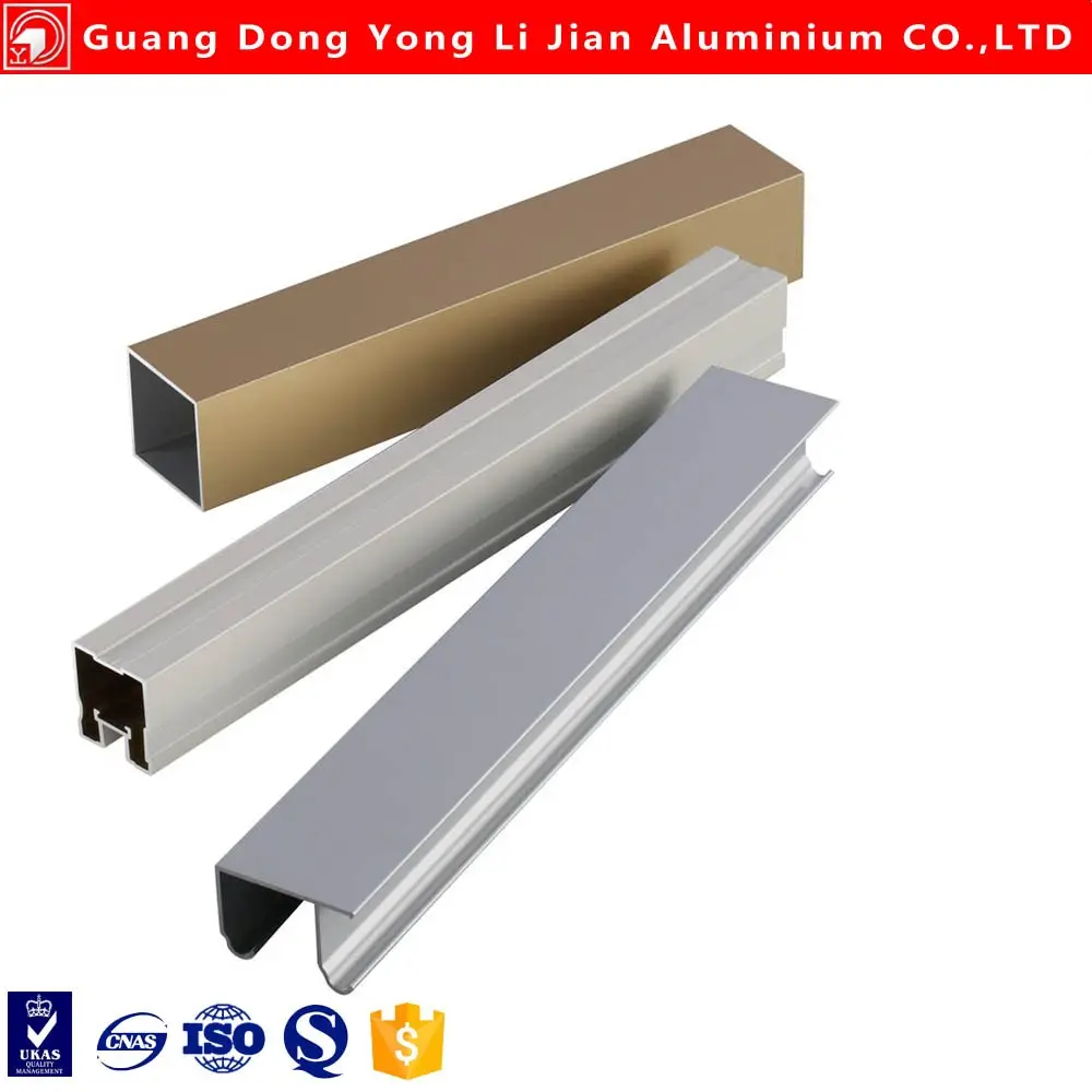 hot selling extruded aluminum profile for kitchen cabinet structural aluminium sections