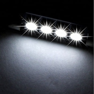 หลอดไฟ Led Festoon 42มม. 4SMD 5050ไฟซีนอนสีขาวสำหรับหลอดไฟ Led Festoon Dome - Product Image 6