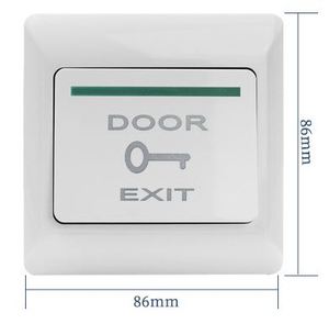 Interruttore a pulsante di rilascio della porta per il sistema di controllo accessi - Product Image 2
