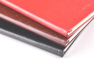 Venta caliente 2024 A4 A5 diario/cuadernos de viaje de cuero de PU de tapa dura al por mayor