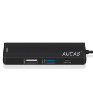 Offer Docking Station 4 in 1 Features <strong>Usb</strong> Hub Type C <strong>to</strong> <strong>USB</strong> 2.0 + 3.0 Micro <strong>USB</strong> HD 4 Port Network Convert Adapter - Product Image 3