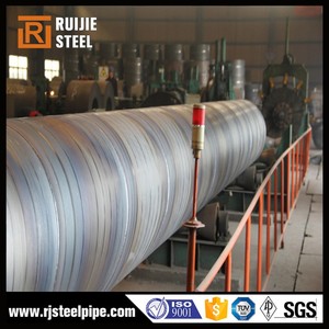 Oilfield <span class=keywords><strong>API</strong></span> <span class=keywords><strong>Spec</strong></span> <span class=keywords><strong>5L</strong></span> Oleoduto PE Revestido/SSAW X42 Tubos de Aço Soldados Em Espiral, X46, X56 em petróleo e gás