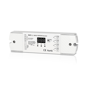 D4C-L DC12V 48V DMX-PWM постоянный ток декодер DMX 512 многоканальный светодиодный контроллер - Product Image 2