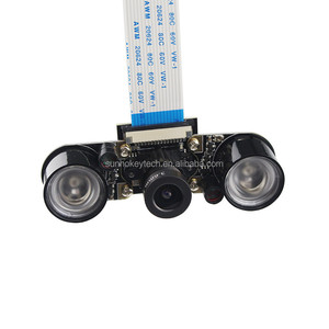 <strong>Raspberry</strong> <strong>Pi</strong> 3 <strong>Camera</strong> <strong>Camera</strong>(F) Focal Adjustable Module Night Vision +2pcs IR <strong>Sensor</strong> LED Light +15PIN FFC Support <strong>Raspberry</strong> <strong>Pi</strong> 2