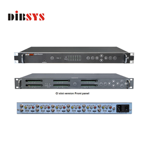 Catv สายดิจิตอล/อนาล็อก /Iptv Headend ทีวีดาวเทียม Dvbs2แปลงถอดรหัสโดยตรงกับ Hd Mi Iptv เข้ารหัส H.264 - Product Image 1