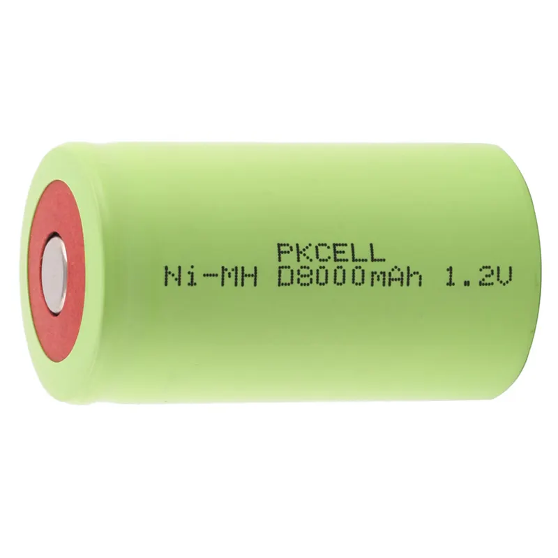 Pin Công Nghiệp Có Thể Sạc Lại Nimh D Cell 8000MAh 1.2V