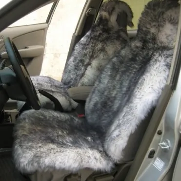 असली त्वचा कार सीट कवर लंबे ऊन और लघु ऊन